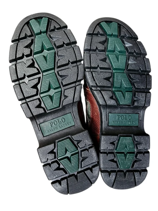 Polo Ralph Lauren | Heritage Dennison Camo Quilted Leather Lug Sole Boots | 8.5 - Picture 9 of 16